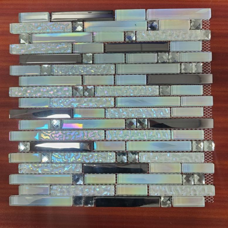 productcate-1-1 Glass Stone Metal Mix Mosaic Tile