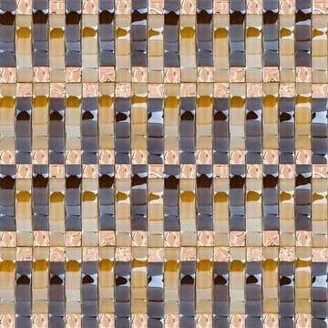 Construction of the pool mosaic