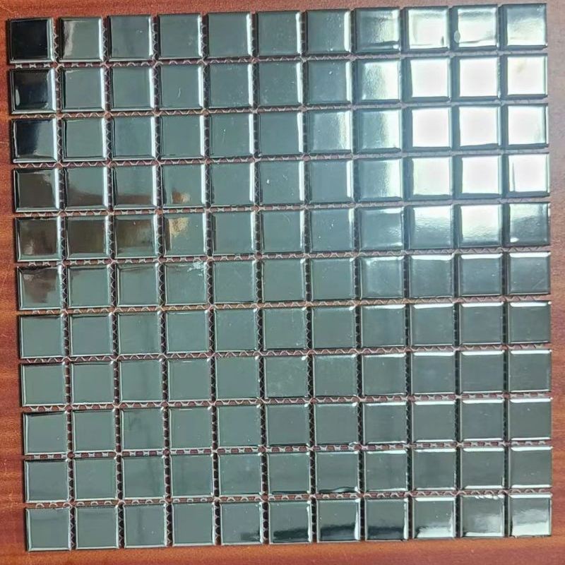 Porcelain And Metal Mosaic Tile