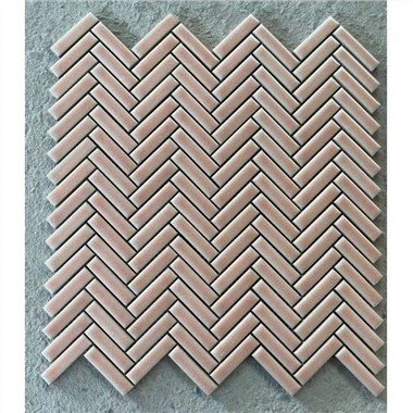 Small Herringbone Mosaic Tiles