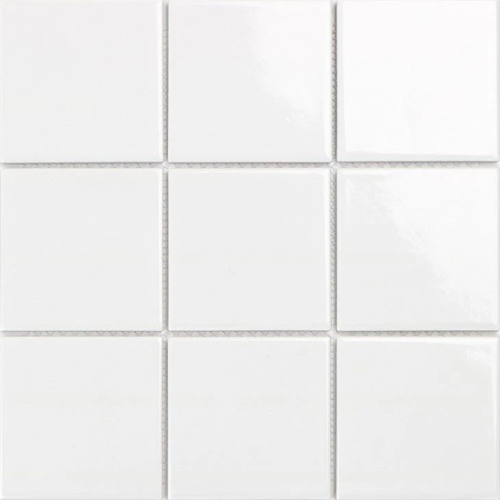 Square Mosaic Tile Backsplash